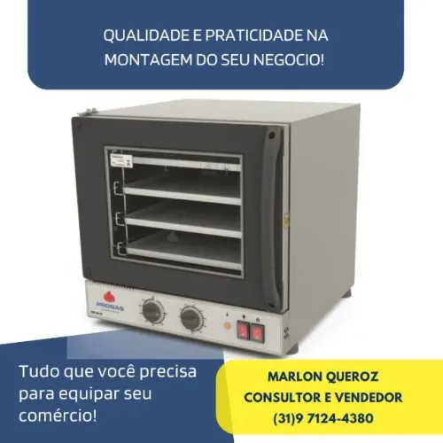 Forno Fast Oven Turbo Progas Elétrico