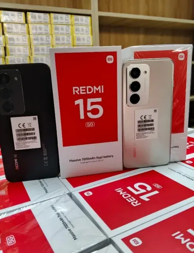 Xiaomi Redmi 15 256GB 16RAM (8+8) Lacrados Originais Pronta Entrega Loja Fisica
