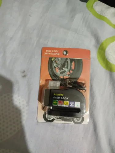 Trava para disco com alarme 