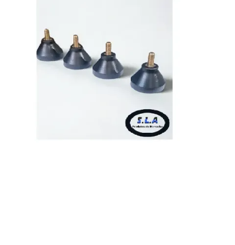 Pé Nivelador Micro 2 M10 Para Maquinas E Equipamentos