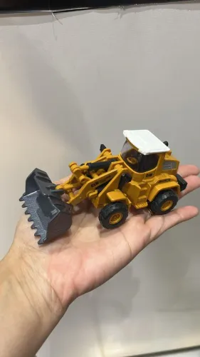 Miniatura Trator Escavadeira Empilhadeira Veículos de Construção Civil Maquinas Pesadas