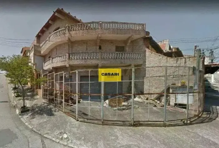 Terreno com Prédio Comercial e Sobrado  318m²  Jardim Las Vegas, Santo André/SP