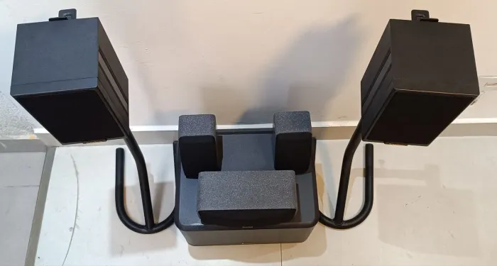 Gradiente Ssw - 5.0 (by Polk Áudio) Raro Sistema Home Theater