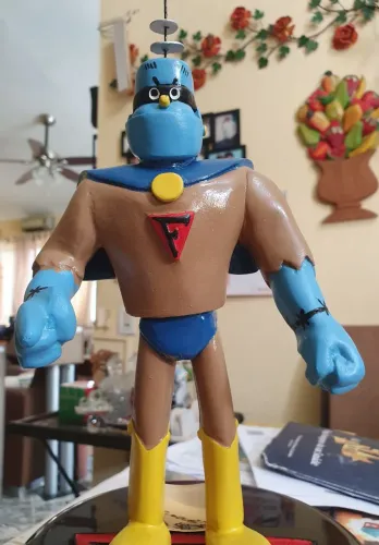 Escultura Frankstein Jr Hanna Barbera Boneco Resina