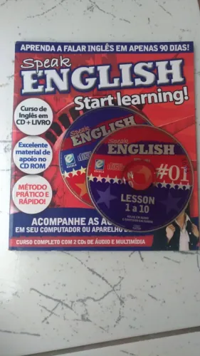 livro de inglês + cd