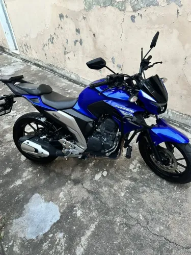 Yamaha Fz25 - Azul - 37.500 Km - Único dono - IPVA 2025 pago - Fazer 250