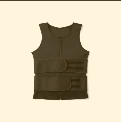 Regata Cinta Modeladora Térmica Compressão Abdominal Masculina