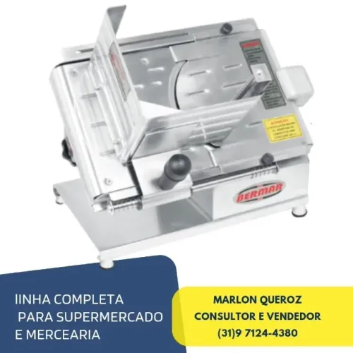 Fatiador de Frios Bermar Lâmina 22CM Inox