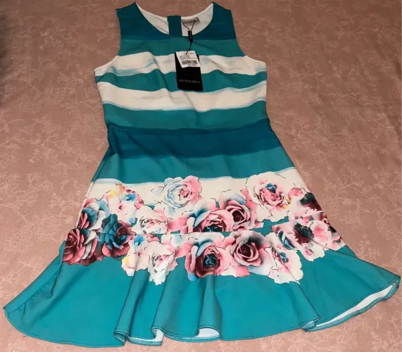 Vestido Floral Authoria - Tamanho M - Novo