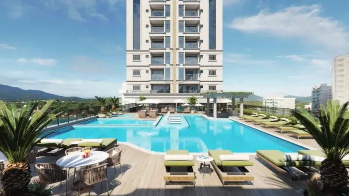 Gran Ducado Residence - Luxo com vista mar em Meia Praia, Itapema