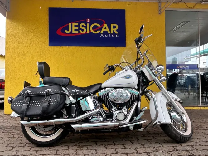 Harley-Davidson Heritage 1600 2012 branca baixo km top