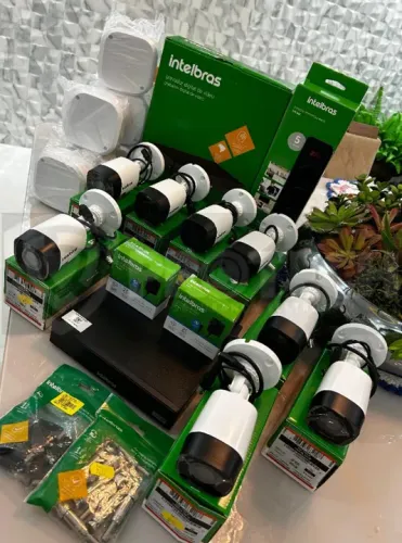 Câmeras De Segurança Intelbras - Kit Completo Com Instalação