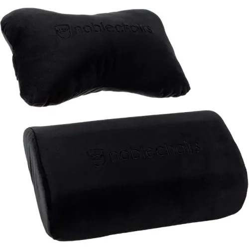 Conjunto de almofadas preto Para cadeira Gamer Noblechairs - Lacrado