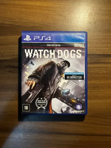 Watch Dogs - PS4, disco original
