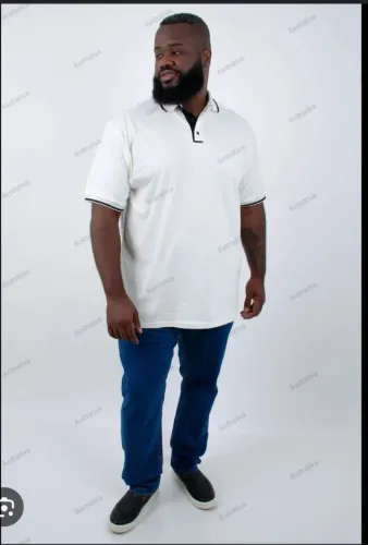 Camisa Polo Plus Size Peruana 40.1 