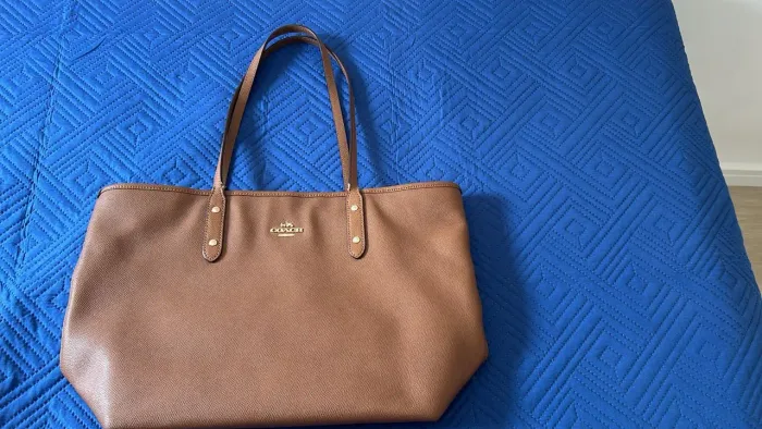 Bolsa Coach caramelo