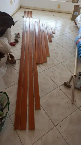 Ripas de madeira para decoração leia o anúncio