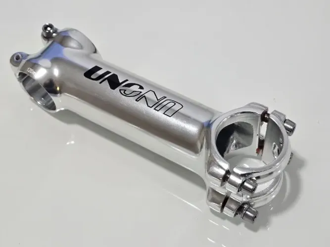 Avanço BIKE Kalloy Uno 120mm x 7 Graus - Aluminio Polida - NOVA - Mesa guidão