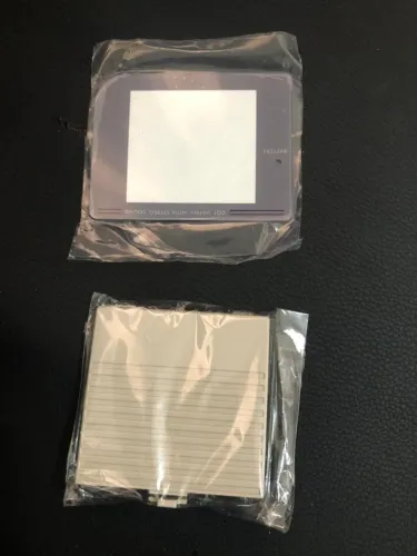Tela de Vidro Autocante 3M + Tampa da Bateria - Game Boy Clássico DMG