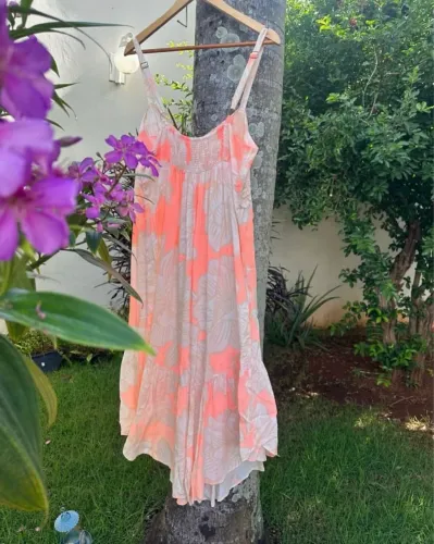 Vestido Farm Neon Flores