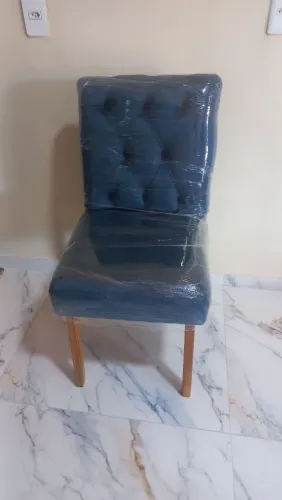 CADEIRA DE JANTAR ESTOFADA ? 
