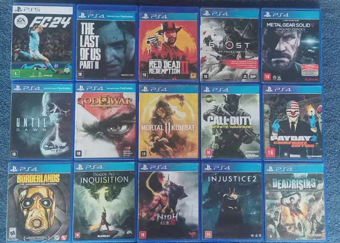 JOGOS PS4, PS5
