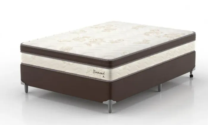 Cama Box Diamond - Conforto e Elegância
