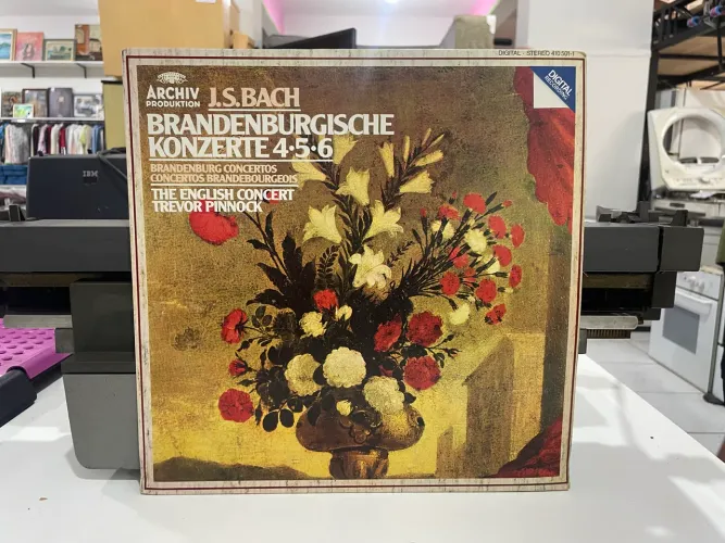 Disco de Vinil Johann Sebastian Bach Concertos de Brandenburgo