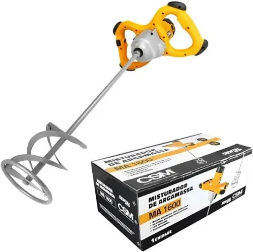 Misturador de Argamassa Elétrico MA 1600W 220v CSM