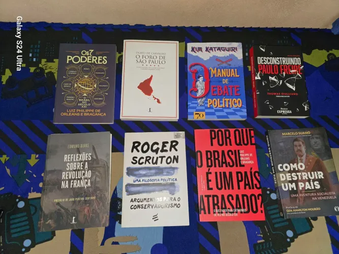 Livros sobre política e história (Diversos)