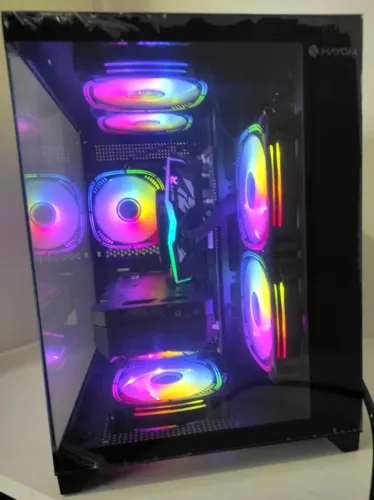 Pc Gamer Galáxia Ryzen 5 Pro 5650G ou i5-12400 RTX 3070 (NOVO)