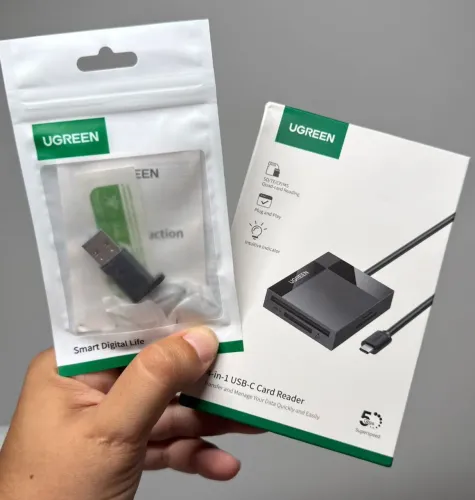 Leitor 4 em 1 Ugreen 3.0 Catões
