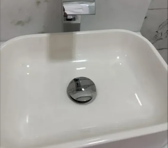 Válvula para Cuba ou Ralo Cromada 7/8" Metal Prestige