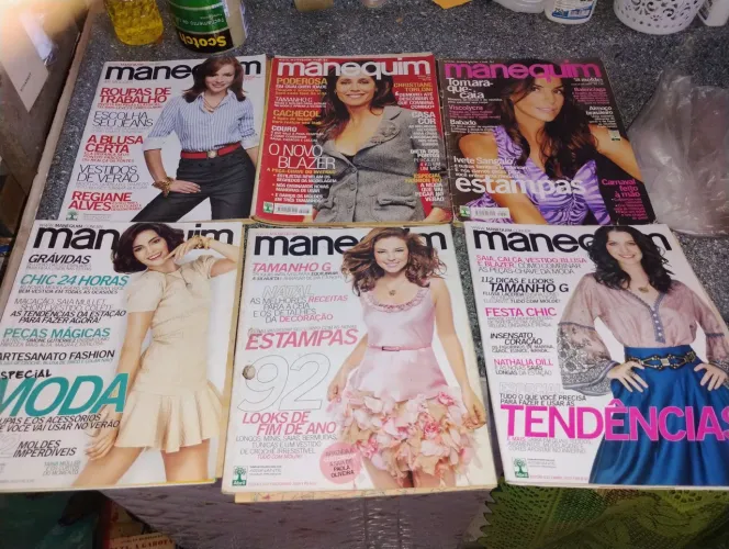 Revistas Manequim - Edições Variadas