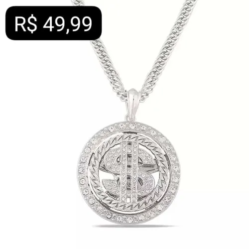 Cordão   com Pingente de Dólar