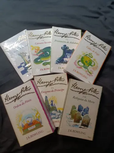 Coleção Harry Potter - 7 volumes - Edição Limitada Capa Branca