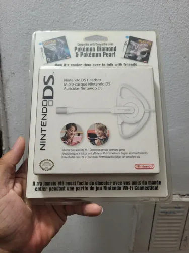 Nintendo DS Headset Original Novo Lacrado