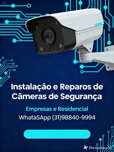 Instalação de Câmeras e Manutenção 