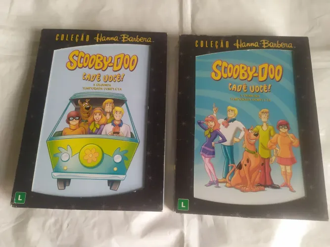 Dvd kit Scooby-Doo: Cadê Você! - 1ª e 2ª Temporadas Completas