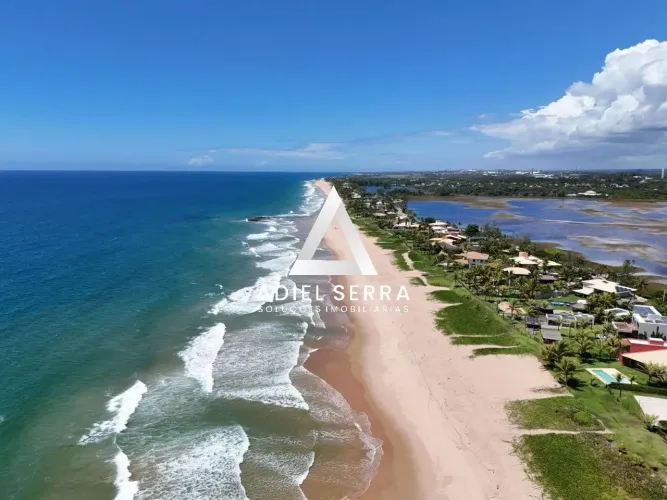 Estrada do Coco - Duplex - 1.128m² total - PORTEIRA FECHADA - Pé na areia - Vista lagoa - 