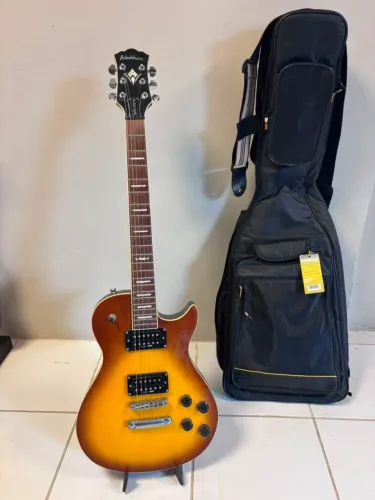 Guitarra Les Paul Washburn + Bag e correia