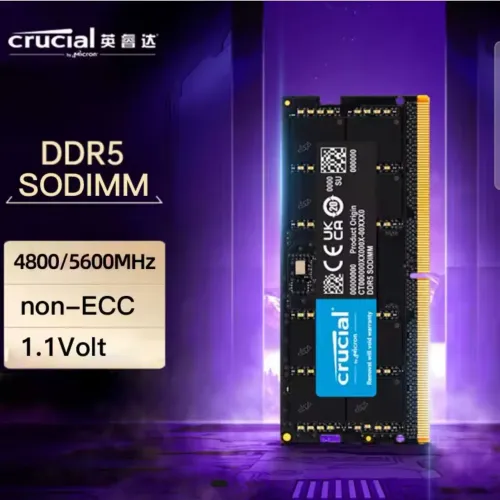Memoria RAM 16gb Crucial 4800