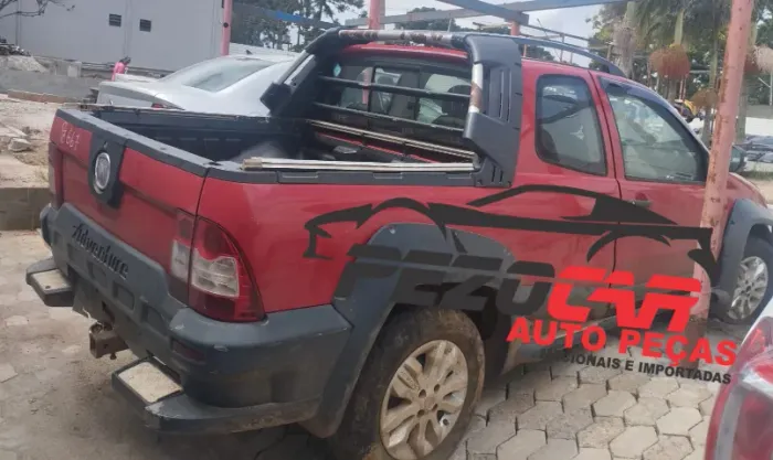 TEMOS PEÇAS PARA ESSA SUCATA! FIAT STRADA ADVENTURE 1.8 FLEX ANO 2012/2013