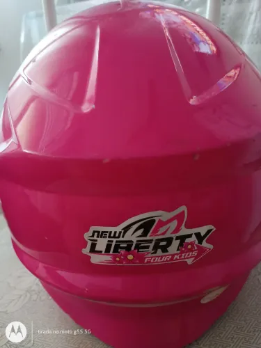 Capacete infantil menina 