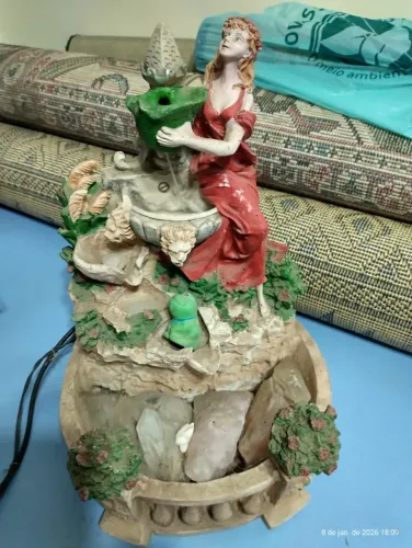 Fonte agua decoração