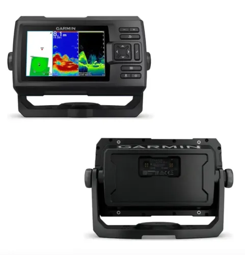 Sonar Garmin Striker Vivid 5cv + Transdutor, com GPS para pesca.