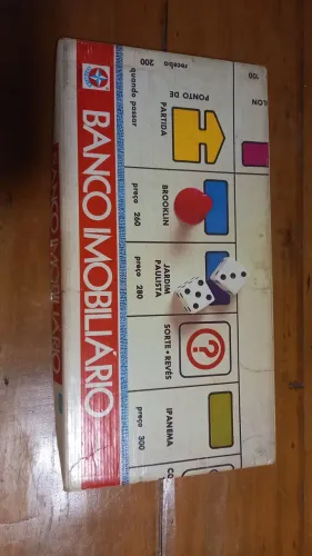 ANOS 80!!! BANCO IMOBILIÁRIO original Estrela