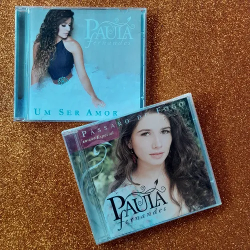CD Paula Fernandes Pássaro de Fogo Edição Especial e CD Um Ser Amor