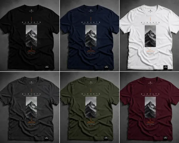 Camisetas da elevate 
