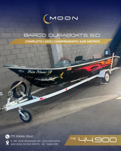 Lancha Duraboats 6mts 2012